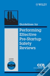 Capa do artigo Guidelines For Performing Effective Pre-Startup Safety Reviews