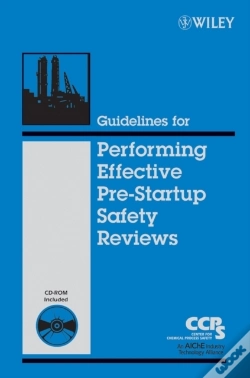 Capa do artigo Guidelines For Performing Effective Pre-Startup Safety Reviews