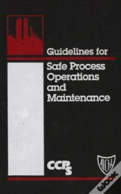 Capa do artigo Guidelines For Safe Process Operations And Maintenance
