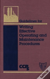 Capa do artigo Guidelines For Writing Effective Operating And Maintenance Procedures