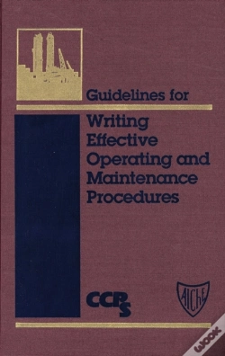 Capa do artigo Guidelines For Writing Effective Operating And Maintenance Procedures