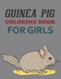 Guinea Pig Coloring Book For Girls - Preview