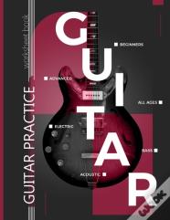 Guitar Practice Worksheet Book