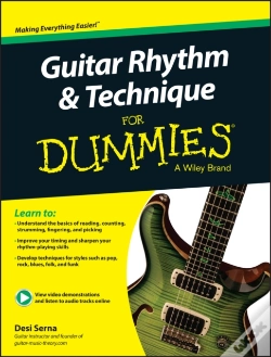 Capa do artigo Guitar Rhythm And Techniques For Dummies, Book + Online Video And Audio Instruction