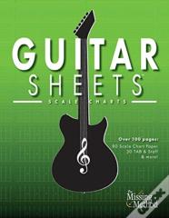 Guitar Sheets Scale Chart Paper