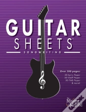 Guitar Sheets Songwriting Journal
