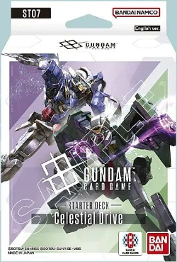 Capa do artigo Gundam Card Game Starter Deck ST07 Celestial Drive - English