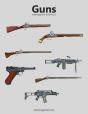 Guns Coloring Book For Grown-Ups 1 - Preview