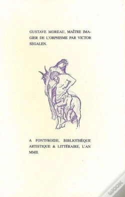 Capa do artigo Gustave Moreau, Maître Imagier De L'Orphisme