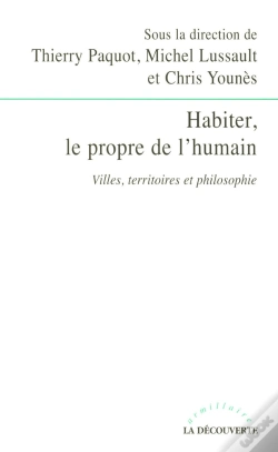 Capa do artigo Habiter, Le Propre De L'Humain Villes, Territoires Et Philosophie