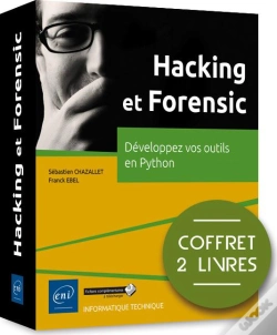 Capa do artigo Hacking Et Forensic - Coffret De 2 Livres : Developpez Vos Outils En Python