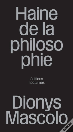 Capa do artigo Haine De La Philosophie : Heidegger Comme Modèle