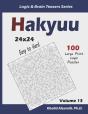 Hakyuu: 100 Easy To Hard Puzzles  24x24 - Preview