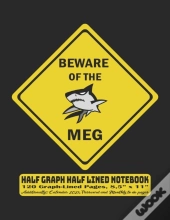Half Graph Half Lined Notebook