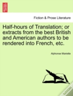 Capa do artigo Half-Hours Of Translation; Or Extracts F