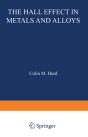 Hall Effect In Metals And Alloys - Preview