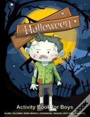 Halloween Activity Book For Boys