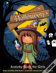 Halloween Activity Book For Girls