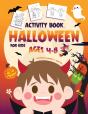 Halloween Activity Book For Kids Ages 4-8 - Preview