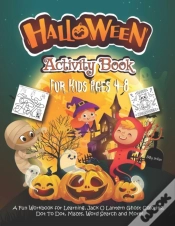Capa do artigo Halloween Activity Book For Kids Ages 4-8