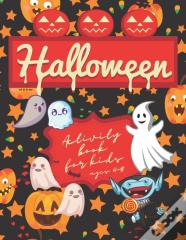 Halloween Activity Book For Kids Ages 4-8
