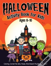 Capa do artigo Halloween Activity Book For Kids Ages 6-10
