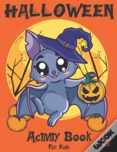 Halloween Activity Book For Kids Ages 6-8