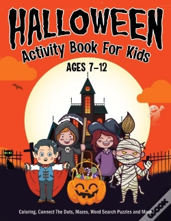 Capa do artigo Halloween Activity Book For Kids Ages 7-12