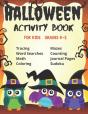 Halloween Activity Book For Kids Grades K-1 - Preview