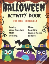 Halloween Activity Book For Kids Grades K-1