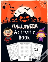 Halloween Activity Book For Kids