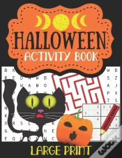 Capa do artigo Halloween Activity Book Large Print