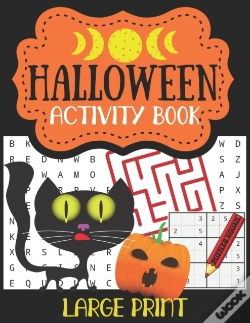 Capa do artigo Halloween Activity Book Large Print