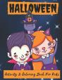 Halloween Activity & Coloring Book For Kids - Preview