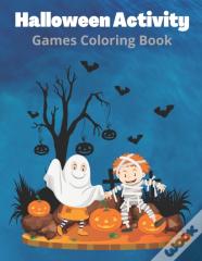 Halloween Activity Games Coloring Book
