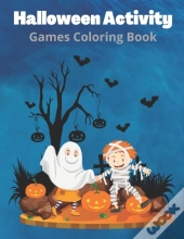 Halloween Activity Games Coloring Book