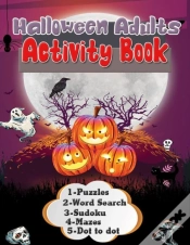 Capa do artigo Halloween Adults Activity Book