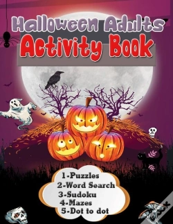 Capa do artigo Halloween Adults Activity Book