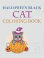 Halloween Black Cat Coloring Book - Preview