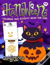 Halloween Coloring And Activity Book