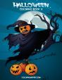 Halloween Coloring Book 2 - Preview