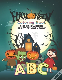 Capa do artigo Halloween Coloring Book And Handwriting Practice Workbook Abc