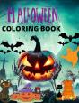 Halloween Coloring Book - Preview