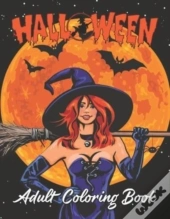 Halloween Coloring Book For Adults