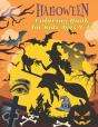 Halloween Coloring Book For Kids Ages 4-10 - Preview