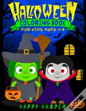 Capa do artigo Halloween Coloring Book For Kids Ages 4-8