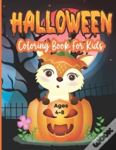 Halloween Coloring Book For Kids Ages 4-8