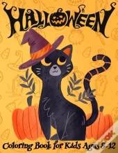 Halloween Coloring Book For Kids Ages 8-12