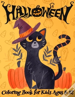 Capa do artigo Halloween Coloring Book For Kids Ages 8-12