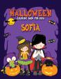 Halloween Coloring Book For Sofia - Preview